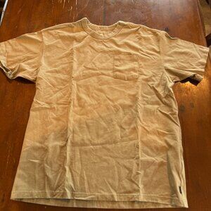Nike The Nike Tee Loose Fit Pocket T-Shirt Tan Size Large